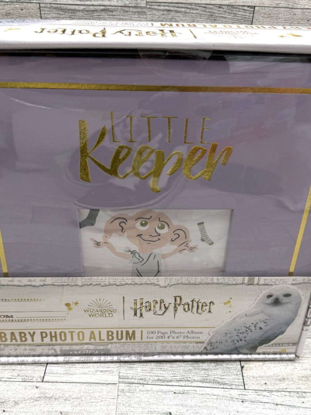 Brand New/Sealed Wizarding World Harry Potter "Little Keeper" Baby Photo Album